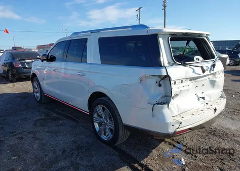 2022 Ford Expedition King Ranch Max из США, поврежденный, VIN 1FMJK1PT9NEA61227